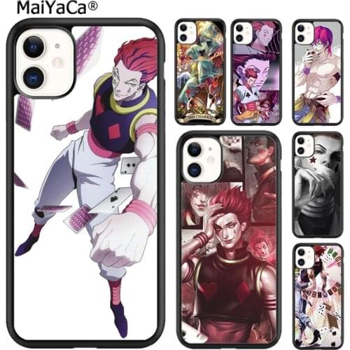 MaiYaCa Hunter X HUNTER Hisoka Phone Case Cover For iPhone 5 SE 6s 7 8 plus X XR XS 11 12 pro max Samsung Galaxy S7 S8 S9 S10
