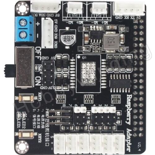 Raspberry Pi multi-function expansion board compatible with multiple versions of Raspberry Pi Mainboard 4B / 3B+/ 3B