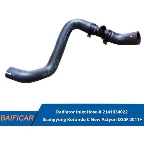 Baificar Brand New Genuine Radiator Inlet Hose OEM 2141034022 For Ssangyong Korando C New Actyon D20F 2011