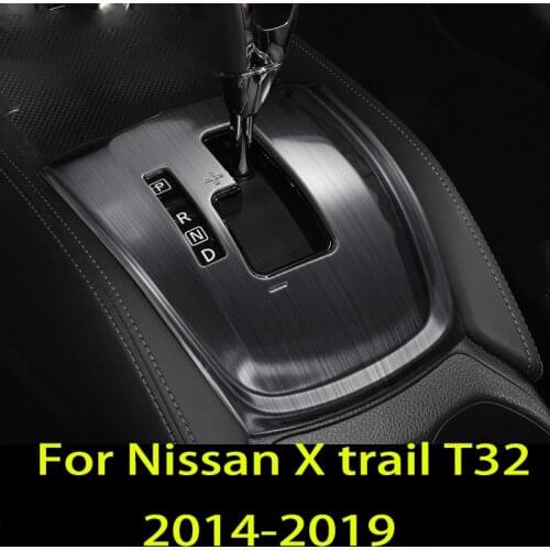 For Nissan X trail T32 X-trail 2014-2019 Gear panel joint frame gear panel cup holder decorative frame interior car supplies