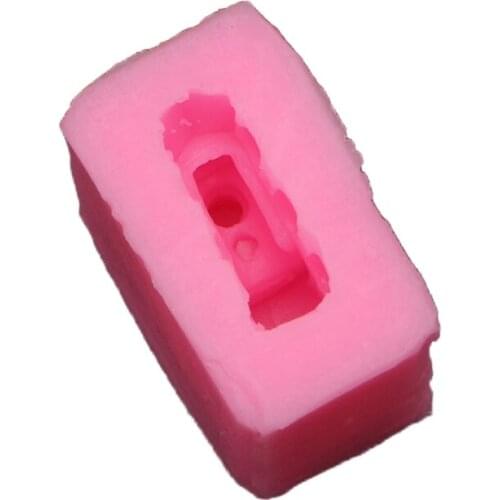 R58E Handmade 3D Mini Train Resin Casting Silicone Mold Cute Locomotive Molds Silicone Mold Epoxy Resin Molds Craft Tools