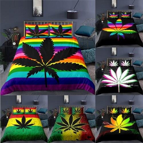 Luxury 3D 2/3pcs Plaid Printing Bedding Set Twin Queen King Size Comforter Duvet Quilt Cover and Pillowcase Home Textile