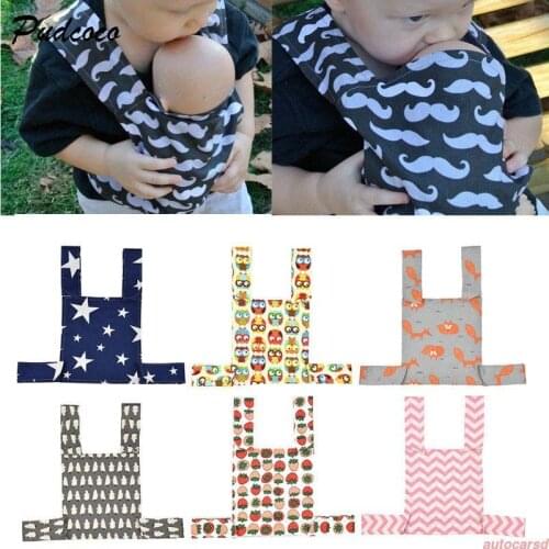 Cute Toddler Kids Baby Carrier Dolls Sling Toy for Kids Children 2019 New Cartoon Animal Newborn Front Backpacks