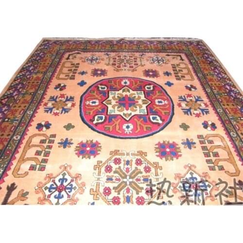 Xinjiang and Tian handmade pure wool carpet living room horizontal tea table C
