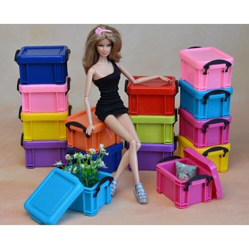 Brand new doll clothes shoes storage box/ cabinet for 1:6 BB doll BA001