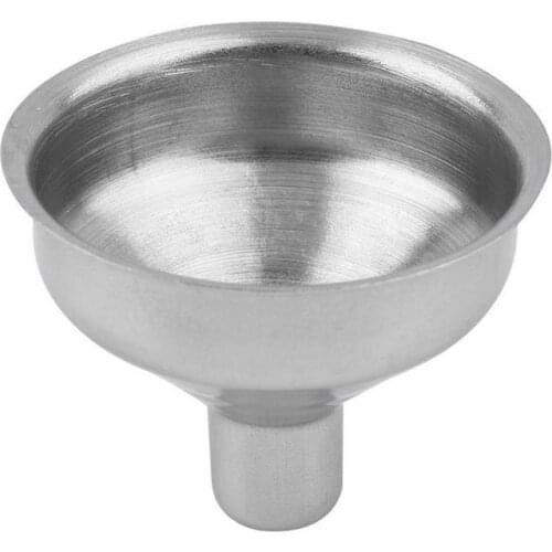 Funnel Stainless Steel for Most Hip Flasks Canning Kitchen Tools Funnel Filter Wine Whisky Pot Mini Wide Mouth Funnel