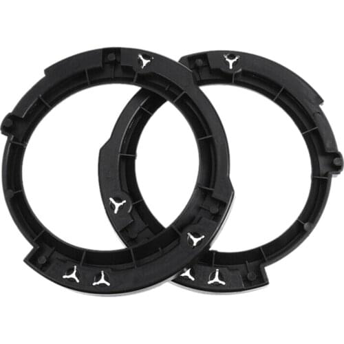 1 Pair 7Inch Headlight Round Ring Mounting Bracket for 2007-2016 Jeep Wrangler JK