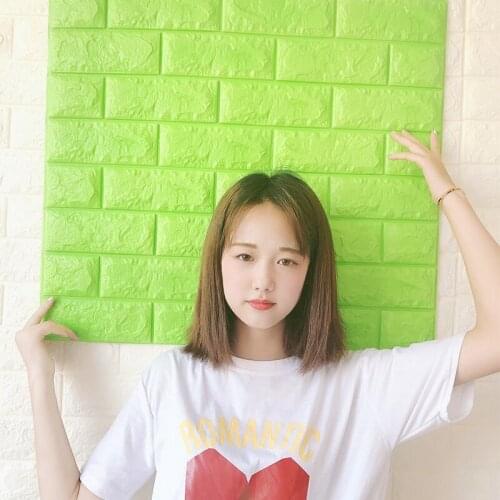 3D Stickers white Simulated Brick for Living Room Bedroom DIY wall Decor Self adhesive Waterproof Wall Covering Wallpapers