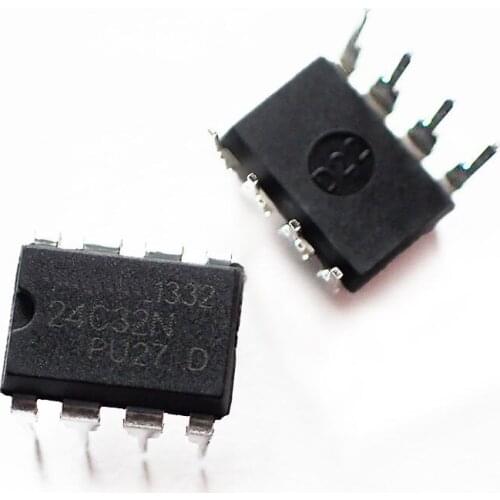 5 PCS IC AT24C32 AT24C32A DIP 2-Wire Serial EEPROM Memory