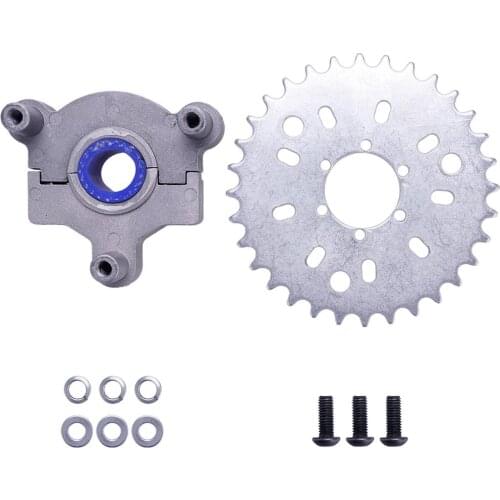 32T Sprocket Adapter Fit 1.5 inch 1 1/2 inch 415 Chain 49cc 50cc 66cc 80cc 2 Stroke Motorized Bike
