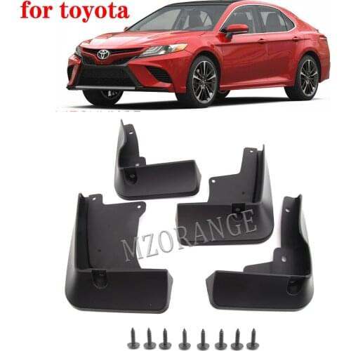 4Pcs Mud Flaps Mudflap Mud Guard For Toyota Camry 2018 2019 2020 SE XSE Front Rear Car Accessories Fender Cars Fender Flares