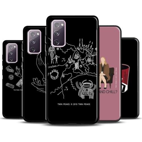 Twin Peaks Meanwhile Case For Samsung Galaxy Note 20 Ultra Note 9 10 S10e S8 S9 S10 S21 Plus S20 FE Coque