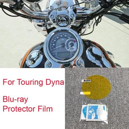 Cluster Scratch Protection Film Speedometer Blu-ray Protector Instrument Dashboard For Harley Touring Dyna