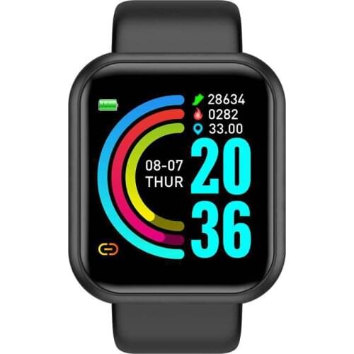 TOP VIP Drop Shipping Y68 Smart Watch Men Wristwatches Smartwatch Electronic Clock Fitness Monitor Men Gift Reloj inteligente