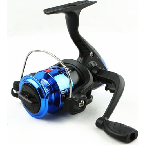 Cheap Fishing Reel DZ200 Style Spinning Reels Mini Handle Fishing Reel Rocky Lure Fishing Rod Wheel Plastic Wheel Spinning Reel
