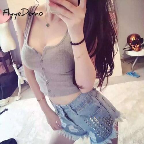 FlyyeDemo Women's Cropped Tank Tops