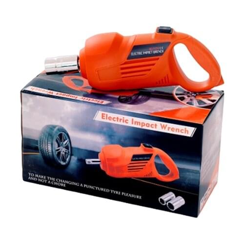 80W 480N.M Car Electric Wrench Impact Socket Wrench Auto Tyre Change Tools Automotive Repair Tool QZ028