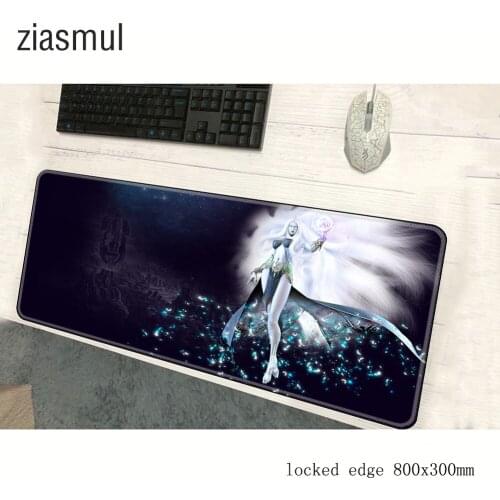 Lineage 2 mouse pad gamer 800x300x3mm Domineering notbook mouse mat gaming mousepad large Indie Pop pad mouse PC desk padmouse