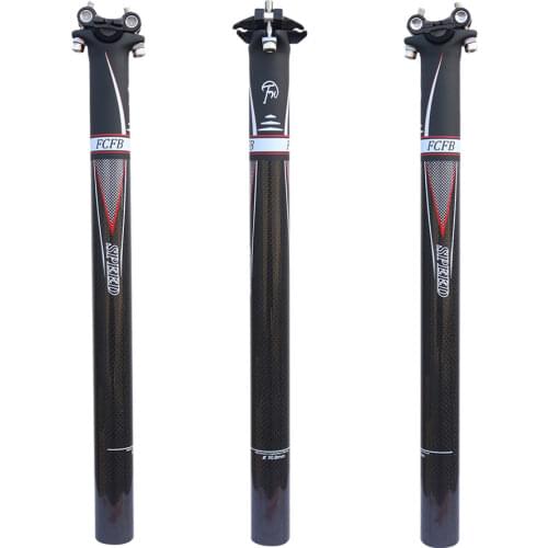Carbon seatpost fcfb full carbon road bike mountain seat post carbon road bicycle carbon fiber parts 27.2 / 30.8 / 31.6 mm