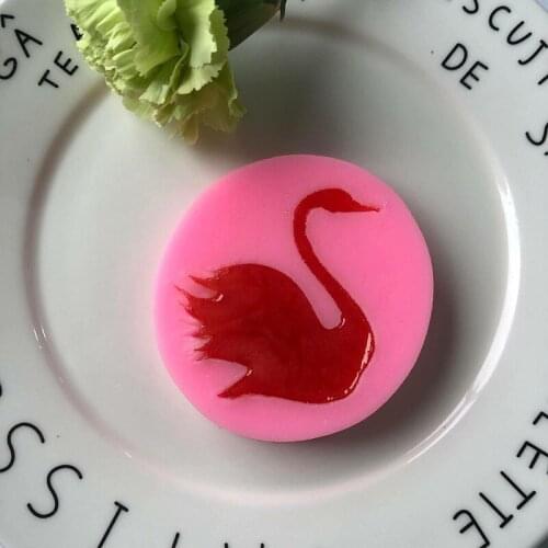 Beautiful Swan Silicone Mold Mobile Phone Epoxy Mould XGY-19