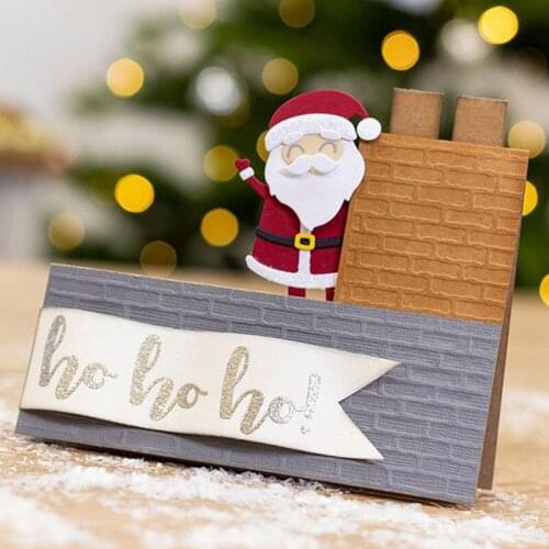 Love,Santa X+Santa Claus Metal Cutting Dies Xmas Cute Die Cuts For Card Making DIY Scrapbooking Decoration New 2019 Crafts Cards