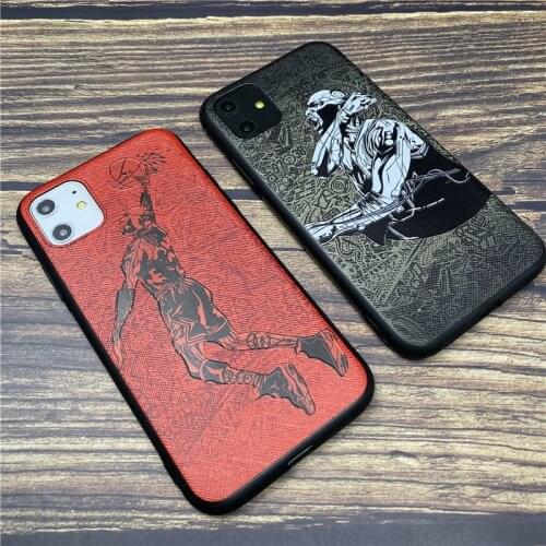 Sports Flying man soft case for iphone 12 MINI 11 pro x xs max xr 8 7 6 6s plus silicone phone cover basketball coque funda capa