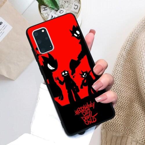 For Samsung Galaxy Fondos de pantalla de eddsworld Soft TPU Black Border Samsung Galaxy Case