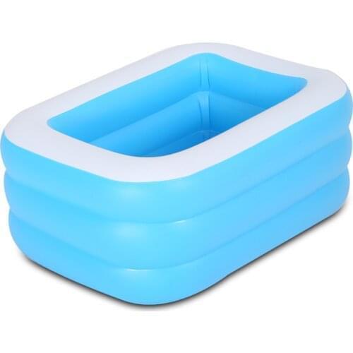 Inflatable Swimming Pool for Baby Kids Bathtubs Portable Folding Shower Water Play Inflatable Pool PVC Outdoor Swimming Pools