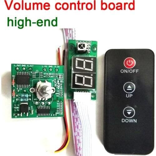 DYKB PGA2310 high-end volume control board Digital Potentiometer -95dB TO +3dB + LED display + remote FOR POWER Amplifier