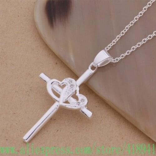 Silver Plated Necklace Silver Plated fashion jewelry pendant /bbfajsma aiaaizha AN107