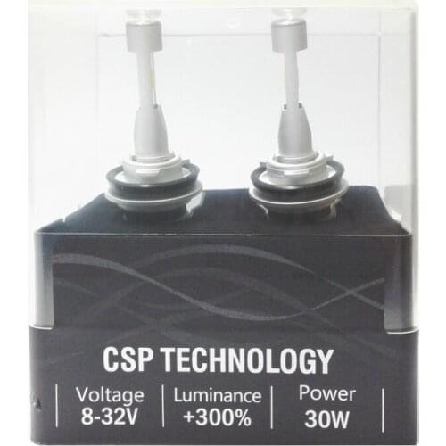 Super Brightness Car Led Headlight Bulbs H1 H3 H4 H7 H11 H13 9005 9006 9004 9007 30W 4200lm Turbine Fog Lamp Bulbs Car-styling