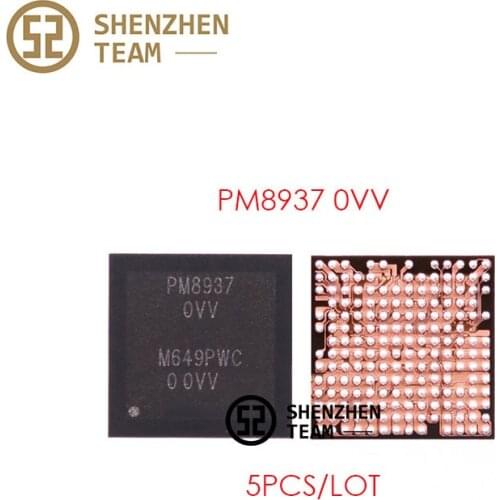 SZteam 5pcs/lot PMIC PM8937 0VV Power Supply IC Chips BGA for Samsung J250F J410F J610F XIAOMI NOTE 5A REDMI 4A 5A NOKIA HUAWEI