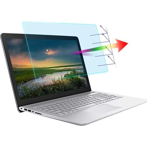 2X Anti Blue-Ray 15.6" Screen Protector Guard Cover for Asus S550 R500 X502 X53 A55 X501 G55 N53