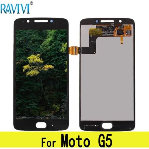 5.0" LCD For Motorola Moto G5 XT1672 XT1670 XT1671 Lcd Display Screen Digitizer Assembly Replacement For Motorola G5