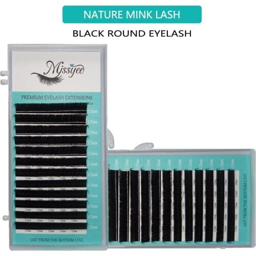 0.05 D 10mm MIX individual eyelash extensions false eyelash naturally artificial premium faux mink super soft eyelashes