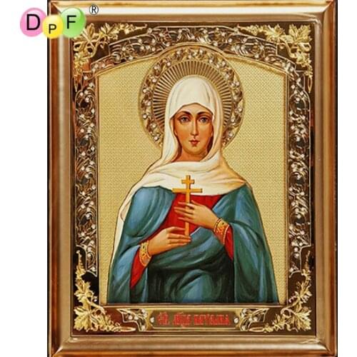 Religious people DIY Diamond Embroidery Painting Cross Stitch Home Decorative square Full Mosaic Crafts 3d Kits For Needlework