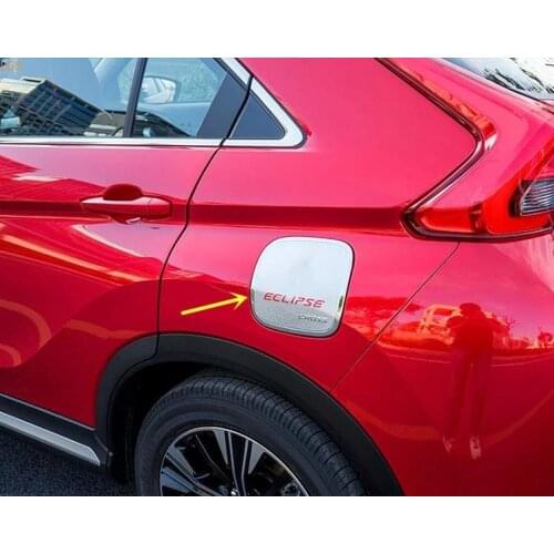Car Accessories Exterior Oil Fuel Gas Tank Cover Trim Decoration ABS 1PCS For Mitsubishi Eclipse Cross 2018 2019 2020 2021