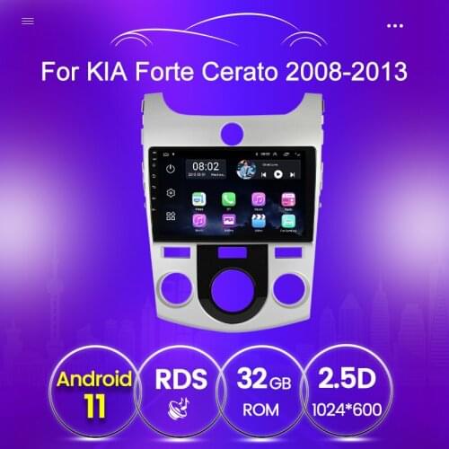 WIFI Bluetooth Car radio player For Kia Cerato 2 TD 2008 2009 1010 2011 2012 2013 GPS Auto radio multimedia support DVR Carplay