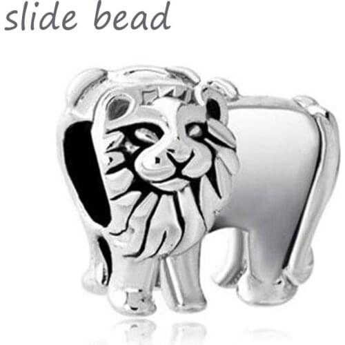Fit Pandora charm bracelets European Bead Charm Bracelet King Lion European Bead Charm Bracelet beads for jewelry making