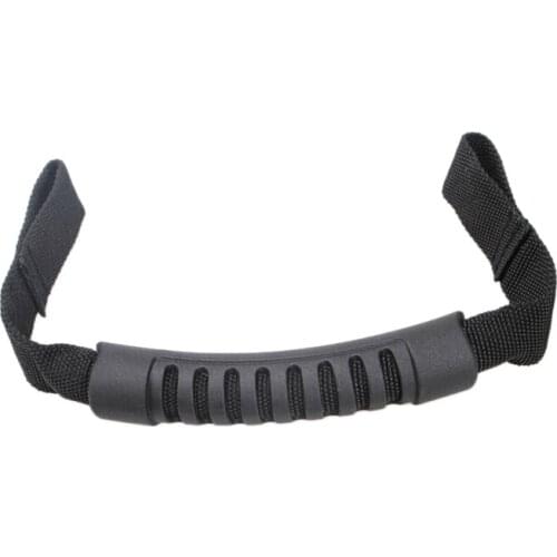 Handles Black Rear Seat Safety Grab Padded Roll Bars for Jeep Wrangler JK TJ