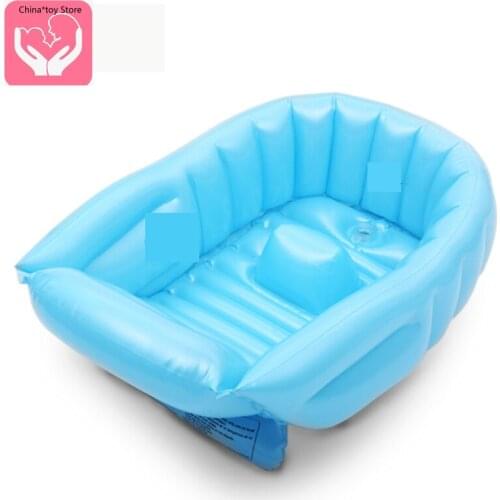 Childrens Inflatable Bathtub Toiletries Easy To Store Thickened Newborn Baby Bathtub Can Sit and Lay Baby Bathtub