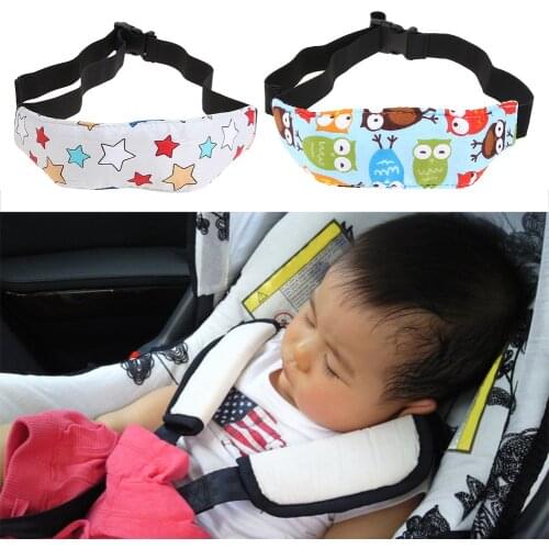 Baby Car Safety Seat Sleep Positioner Infants And Toddler Head Support Pram Stroller Accessories Kids Adjustable Fastening Belts