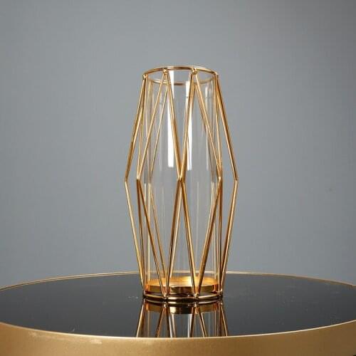 Affordable Luxury Nordic Hydroponic Vase Decoration Creative Home Living Room Wine Cabinet Decorations Restaurant Desktop Simple