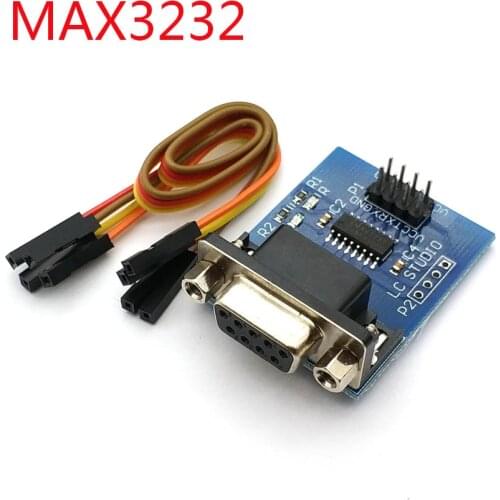 MAX3232 RS232 to TTL Serial Port Converter Module DB9 Connector MAX232