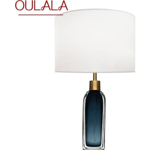 OULALA Table Lamp Contemporary LED Creative Decorative Desk Lighting for Home Bedside
