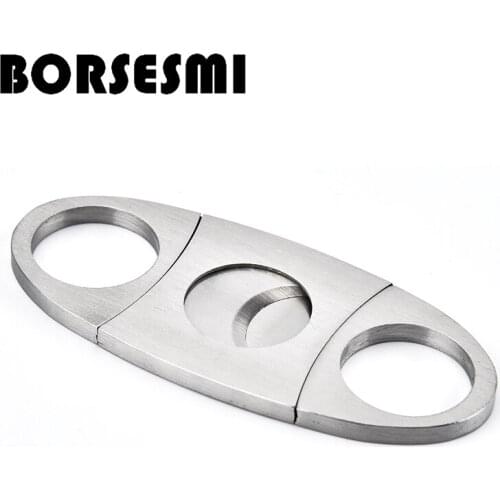 2019 quality stainless steel cigar scissors 56ring portable travel cigar cutter Mini cigar accessories metal smoking tool