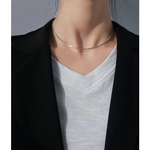 Starry Choker Necklaces For Women Elegant Temperament Chain Necklaces Gift For Ladies Wedding Party Engagement Fashion Jewelry