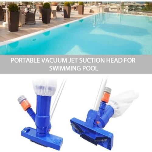 Portable Swimming Pool Pond Vacuum Cleaner Cleaning Tool Suction Head Pond Fountain Vacuum Cleaner Brush Hot Spring Vacuum