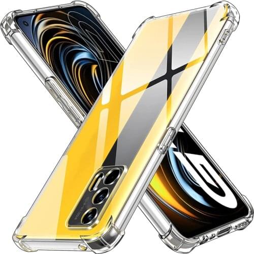 Airbag case for realme gt 5g soft clear shockproof silicone phone cases realme gt neo oppo realmi gt 5g cover realme gt case