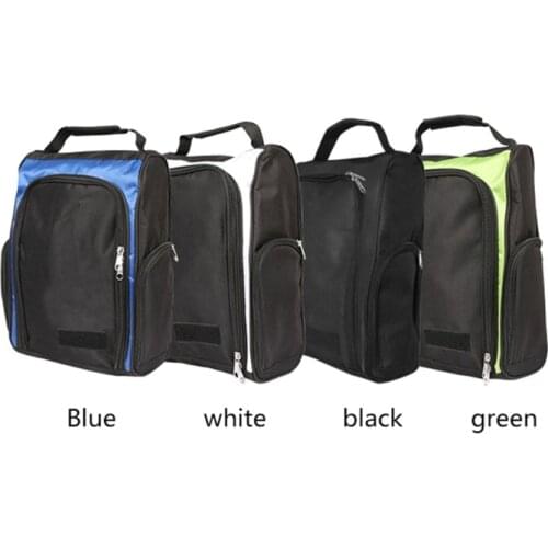 Golf Shoe Bag for Socks and Other Golf Accessories Zippered Shoe Carrier Bags